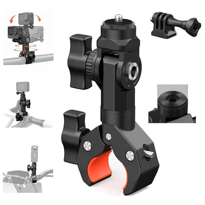 Camera Clamp Mount Holder for Bike Bicycle UTV Motorcycle Handlebar