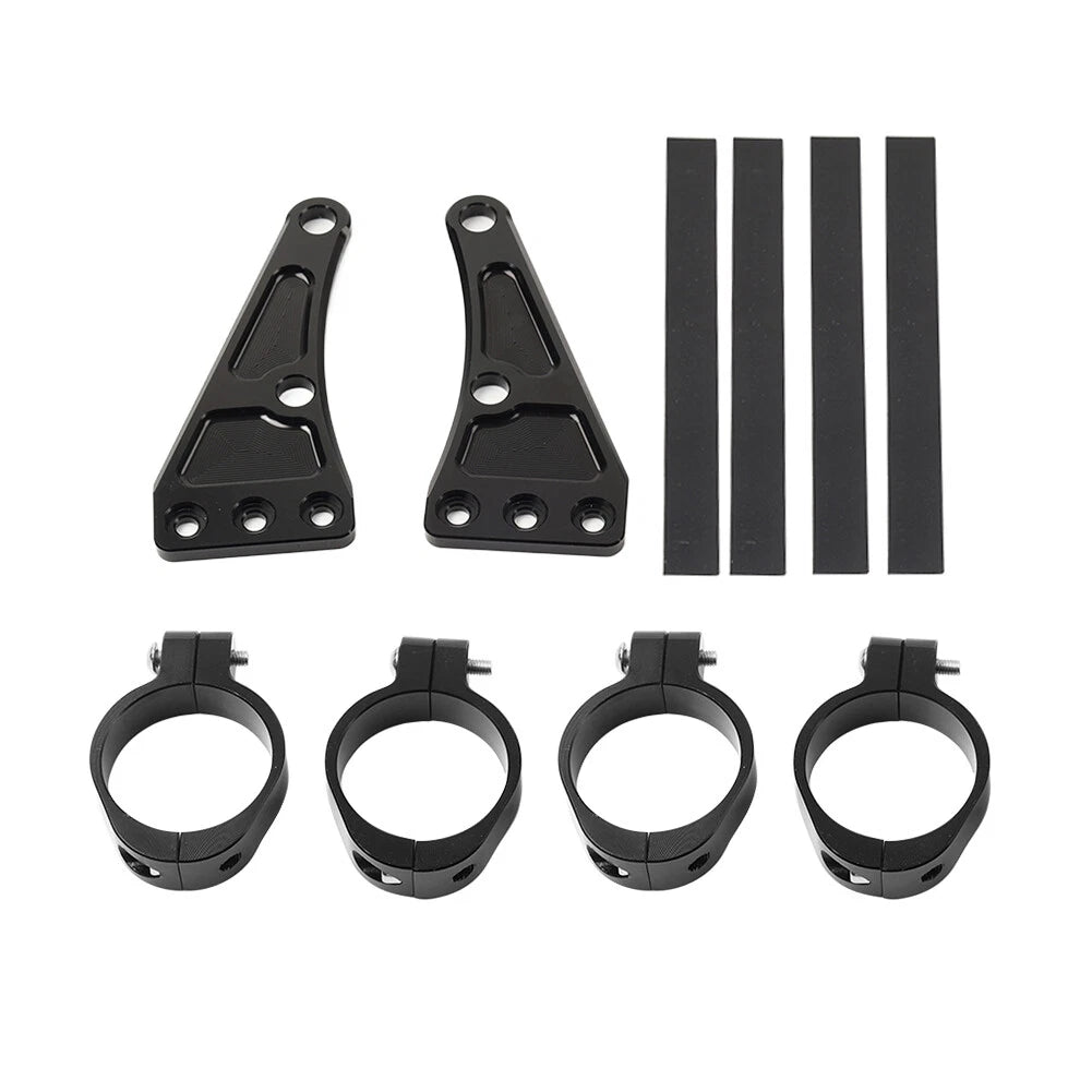 41MM Motorcycle Headlight Bracket Mount Clamp Fork Tube Holder For Harley