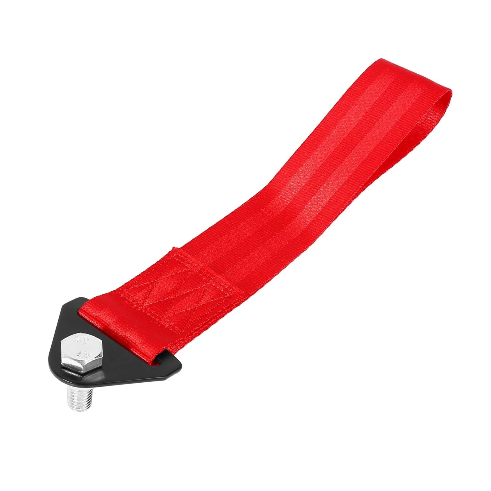 2pc Red Universal Tow Hitch Hook for Car Truck Trailer Bumper Strap
