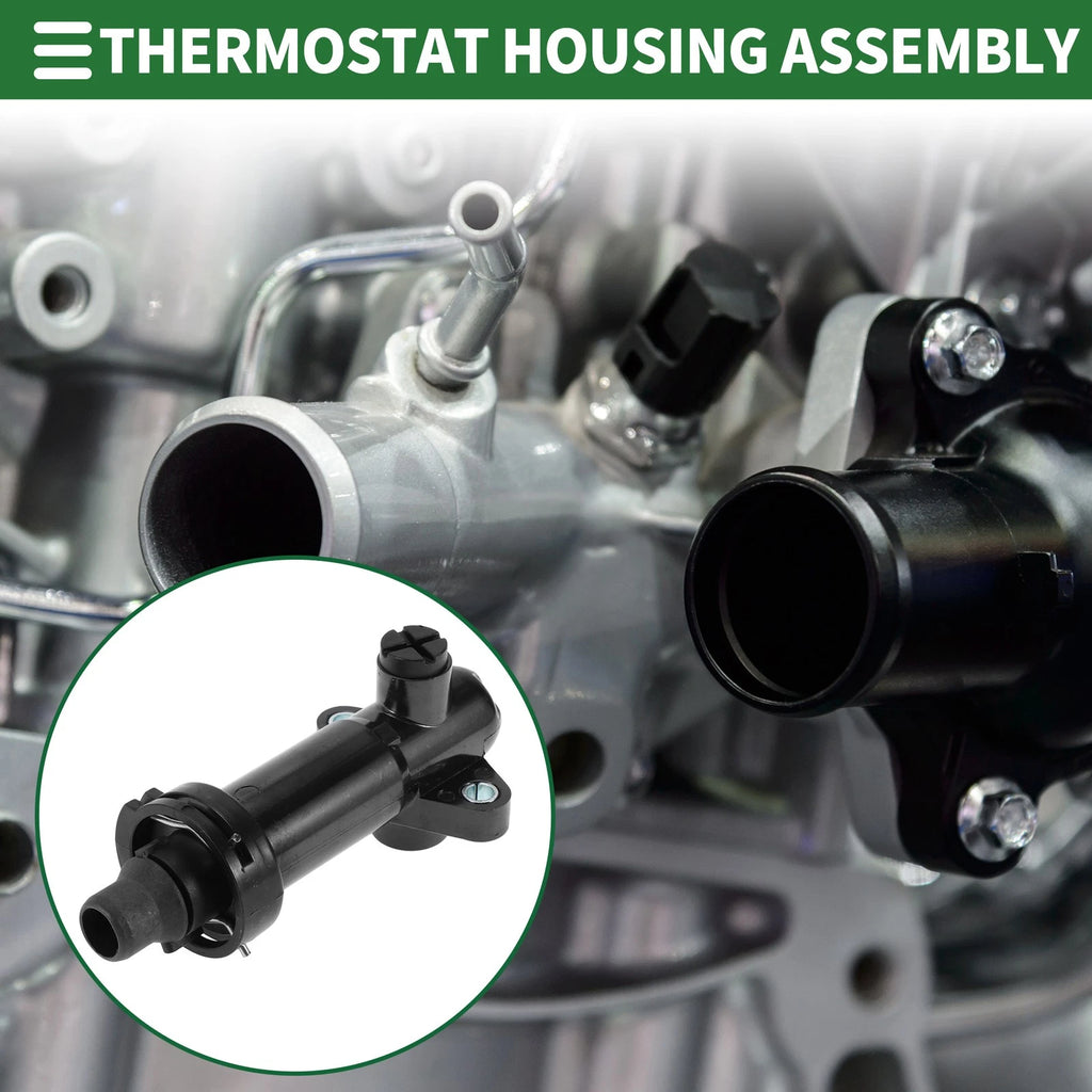 Engine Coolant Thermostat Housing Assembly Replacement for BMW 3 Series E46 (1998–2006)