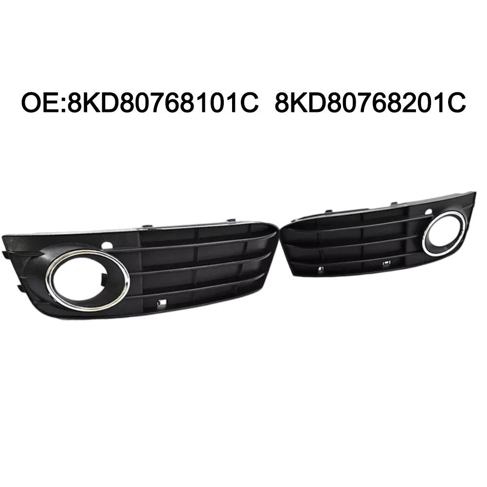 ABS Plastic Fog Light Grille Cover for Audi A4L B8 (2009–2012)