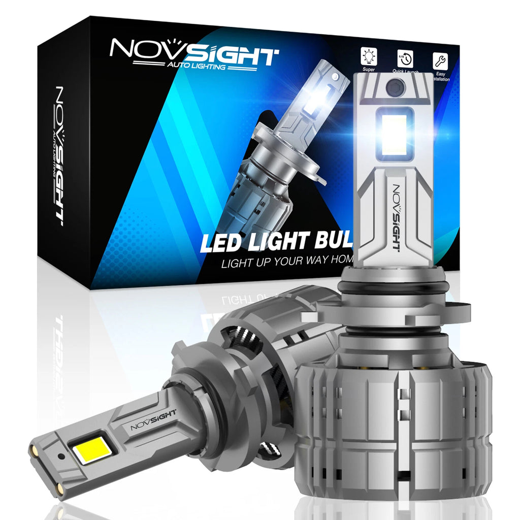 2X 9006 HB4 LED Headlight Bulbs for
