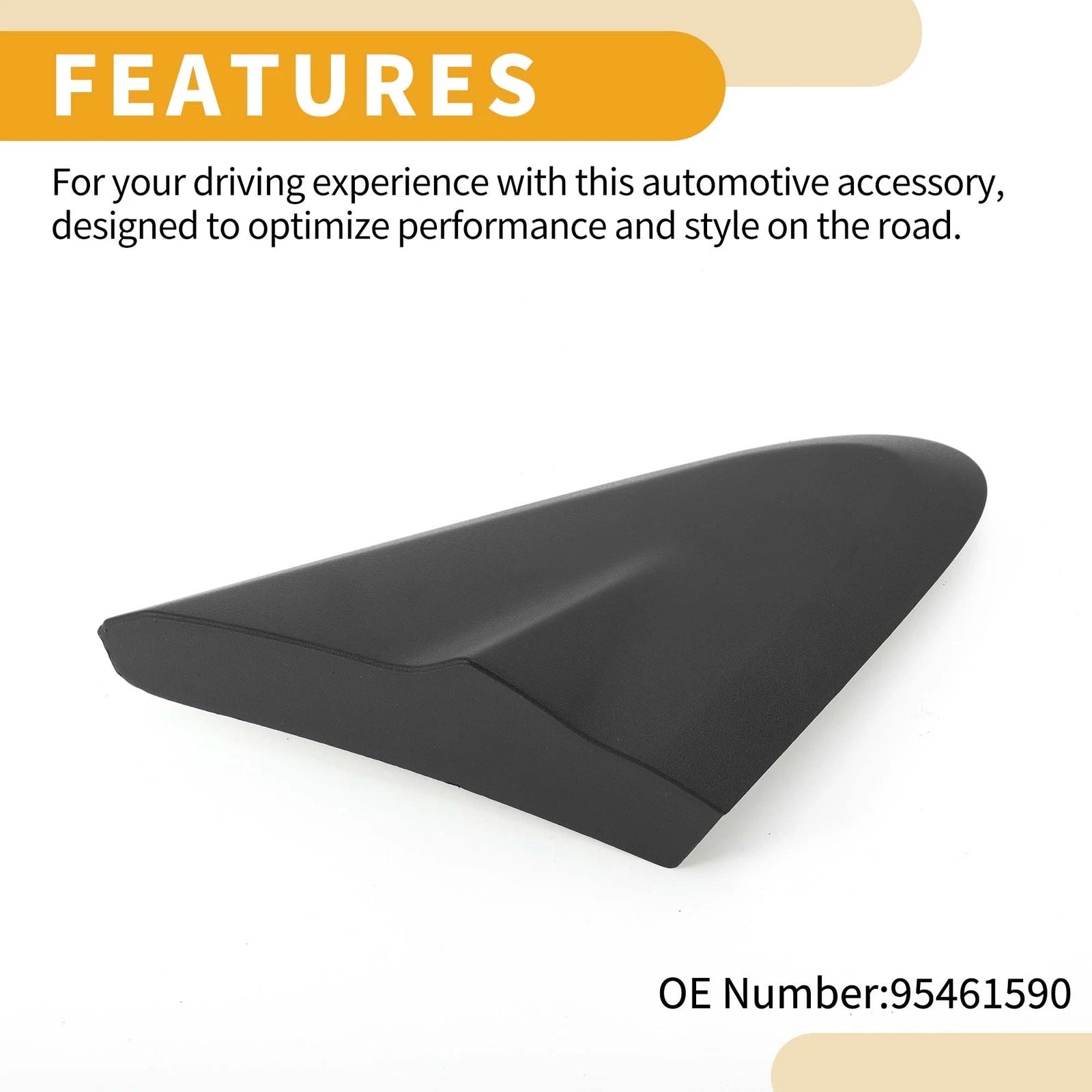 Front Right Side Pillar Corner Triangle Trim for Chevrolet Sonic (2012–2020)
