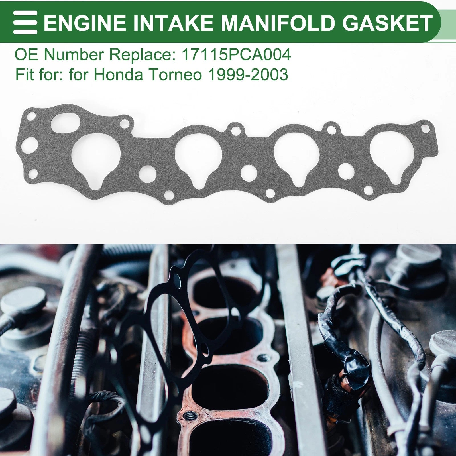 Engine Intake Manifold Gasket Replacement for Honda Torneo (1999–2003)