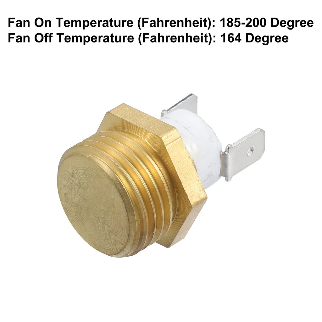 Radiator Sensor Switch for Car (185-200 Degrees, 1/2'' NPT)