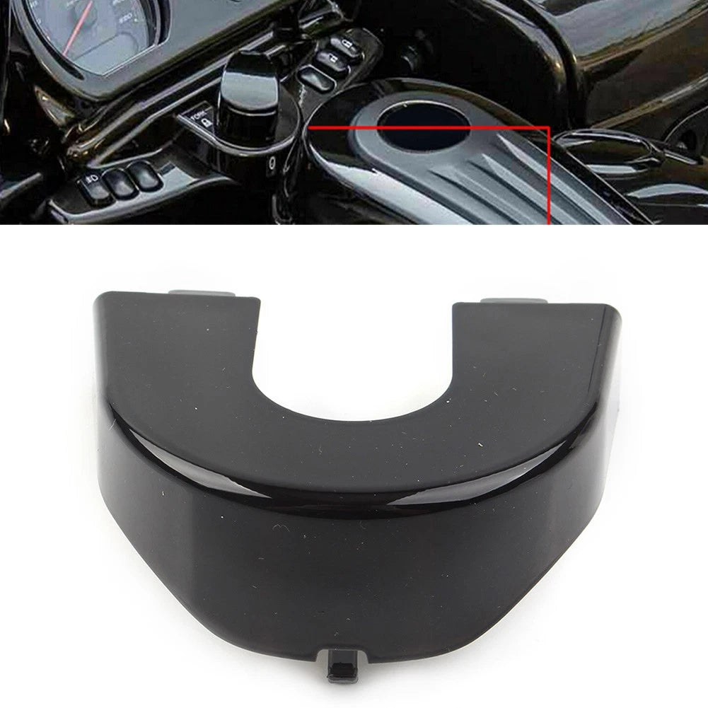 Black Ignition Switch Panel Trim for Harley Road Glide (2015–2021)