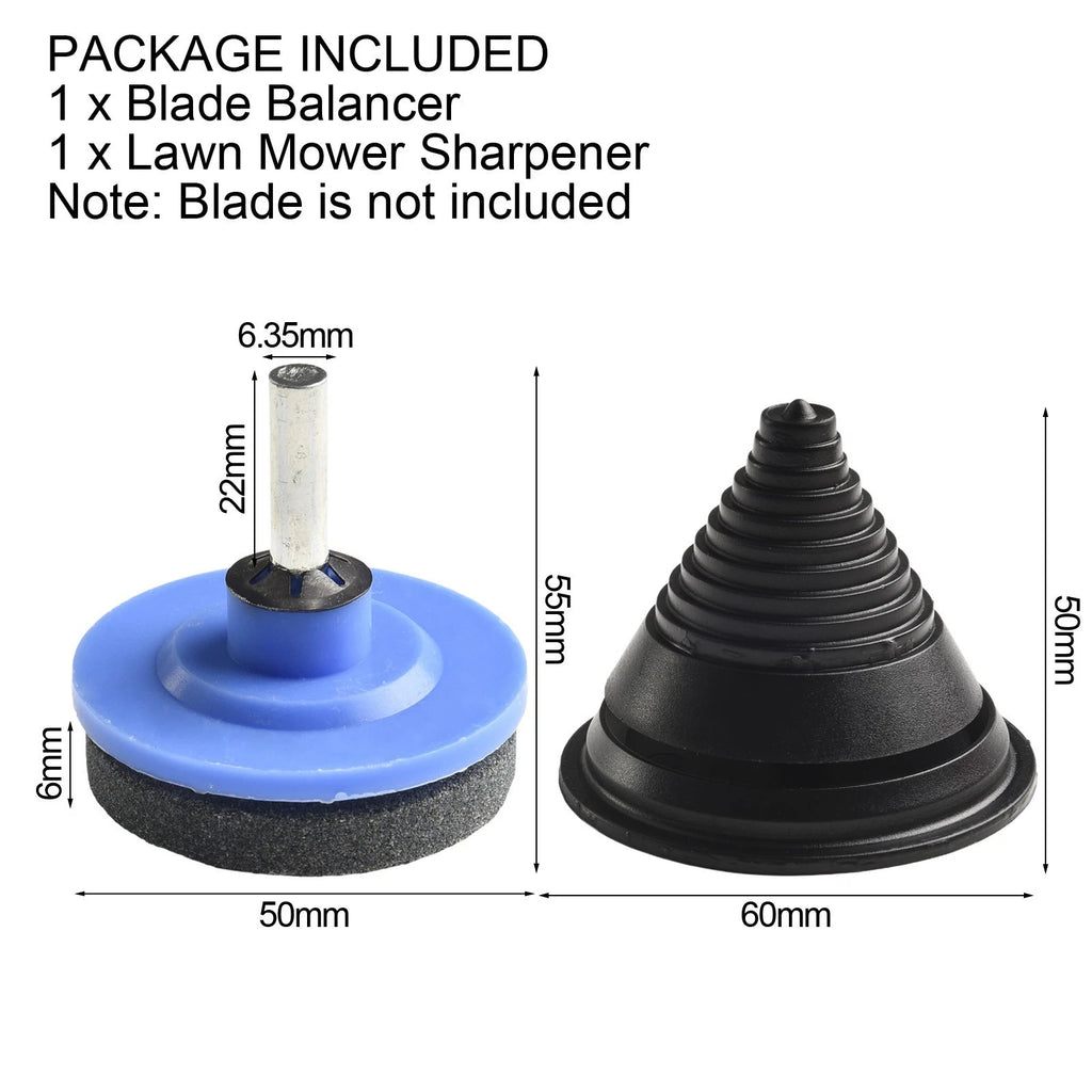 Mower Blade Balancer Sharpener for Lawn Mower Tractor
