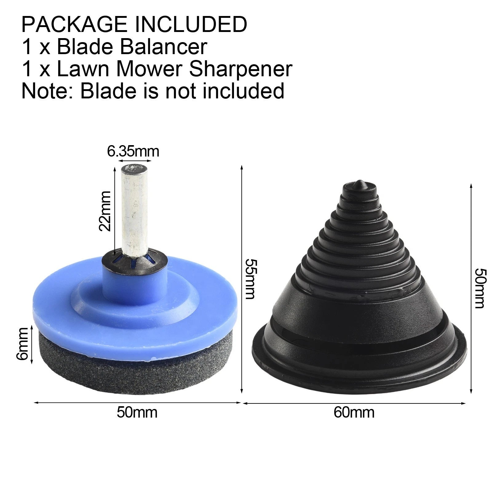 Mower Blade Balancer Sharpener for Lawn Mower Tractor