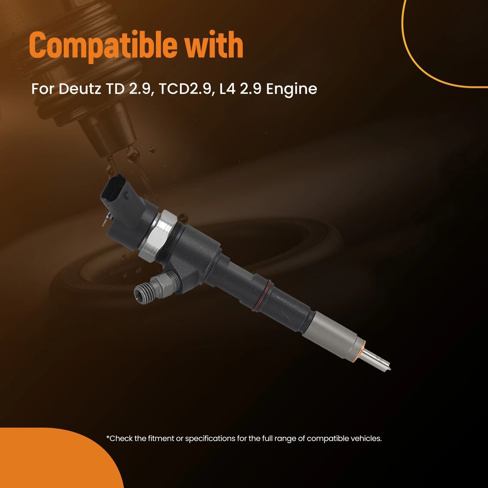 Fuel Injector for Deutz TD 2.9 TCD2.9 Engine (0445110561)