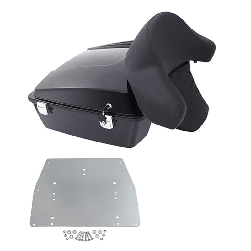 Chopped Trunk Backrest Base Plate for Harley Touring (1997–2013)