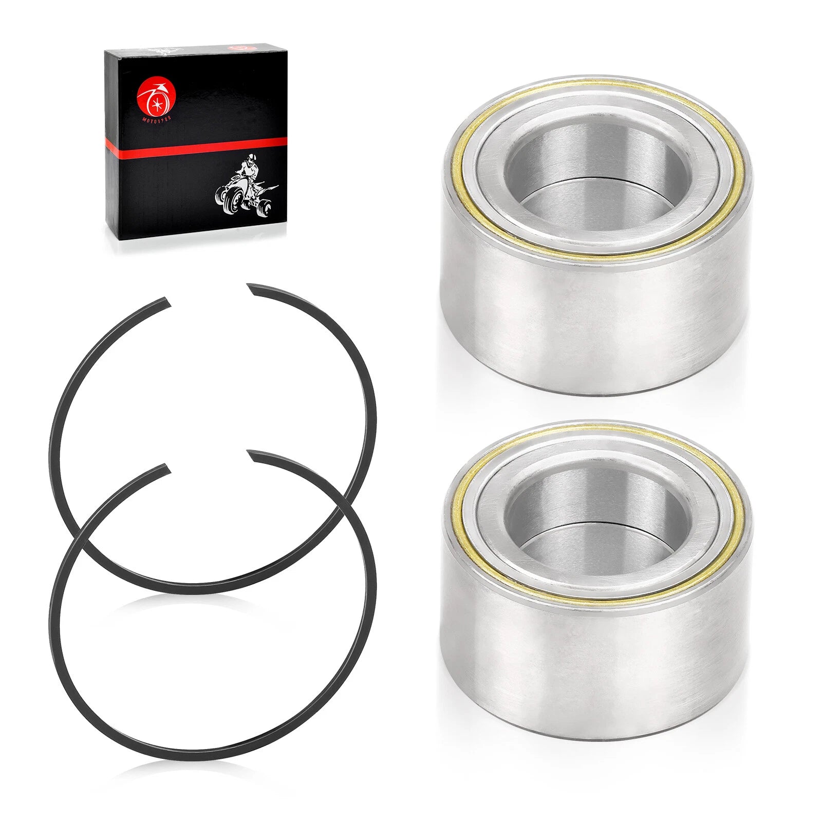 Front & Rear Wheel Bearing for Can-Am Maverick X3 Max Turbo (2017–2018)