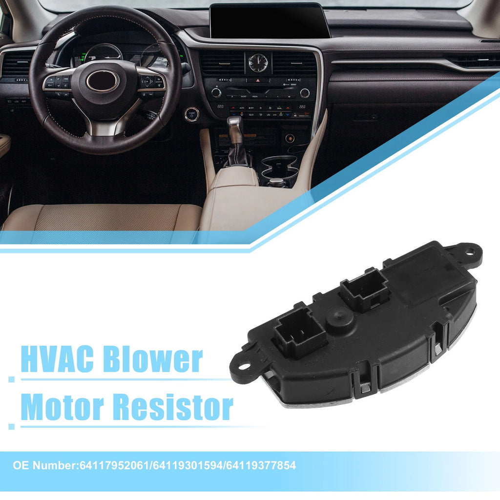 HVAC Heater Blower Motor Resistor for BMW X1 (2016–2022)