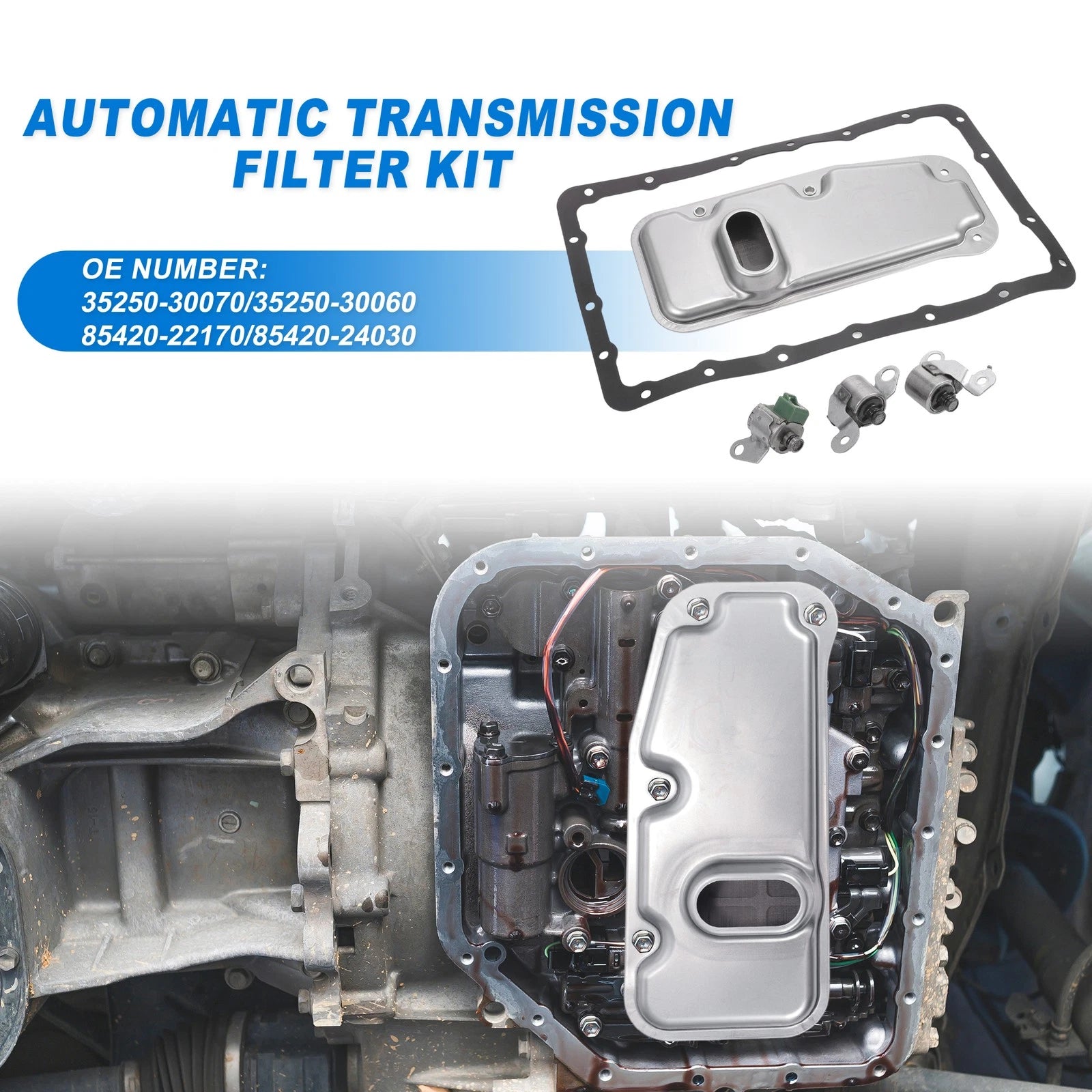 Transmission Shift Solenoid TCC Lockup Replacement for Toyota (2005–2015)