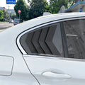Carbon Look Rear Window Quarter Duct Louver Vent Cover for BMW 5 Series F10 (2011–2017)