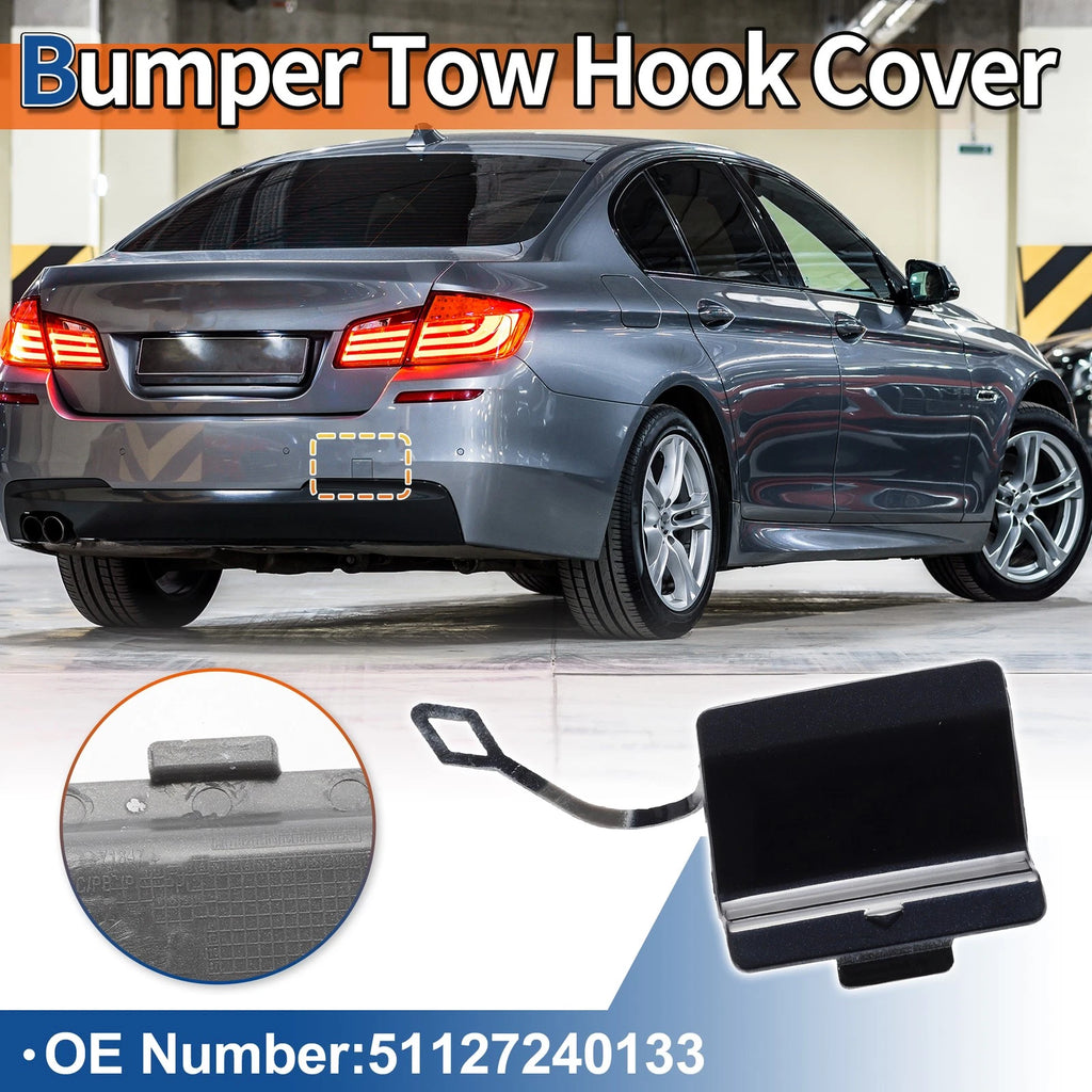 Rear Tow Hook Cover Replacement for BMW 5 Series F10 (2010–2016)