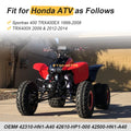 Rear Axle Shaft Kit for Honda TRX400EX TRX400 Ex Sportrax 400 (1999–2008)