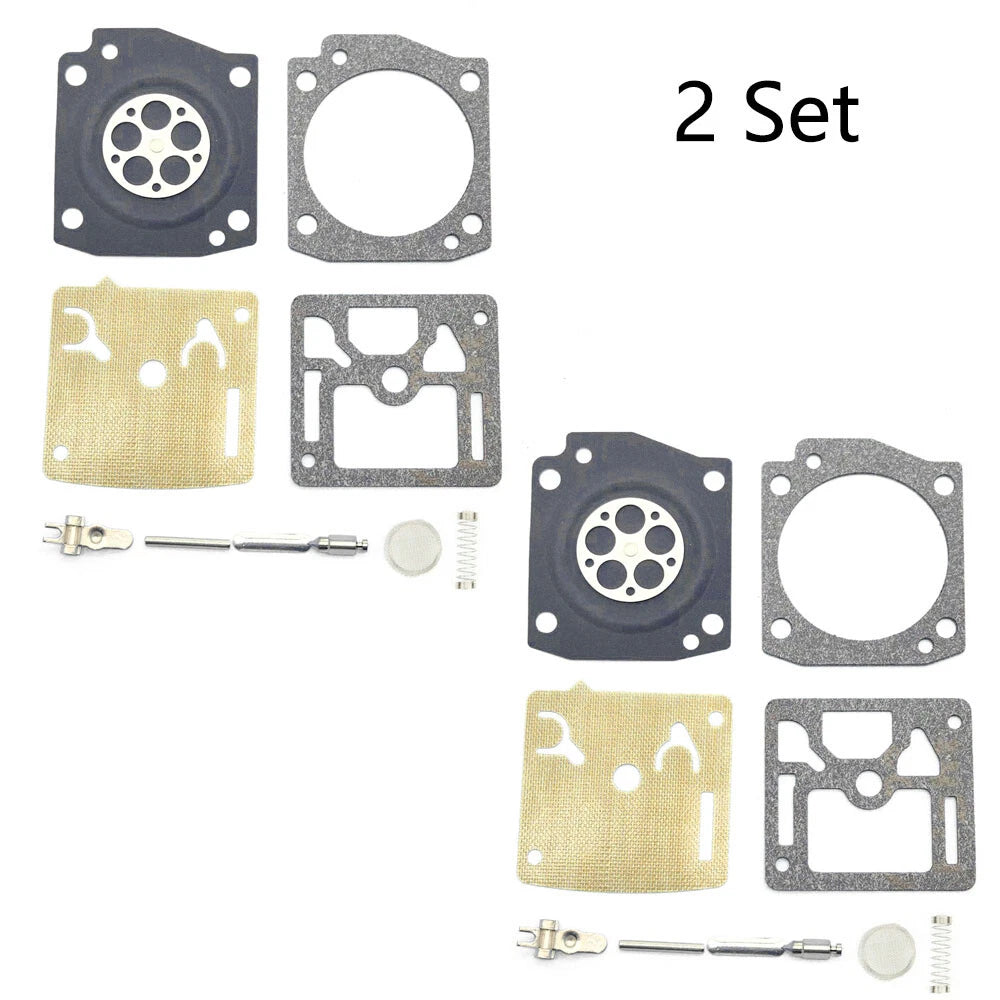 2X Carburetor Rebuild Kit for Husqvarna 362 365 371 (Zama RB-60 C3M-EL2A)