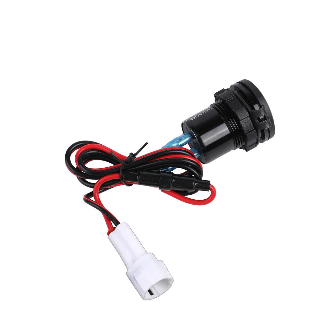 3.0 Quick Charger Dual USB Power Connector Socket for Yamaha Tenere 700 (2019–2023)