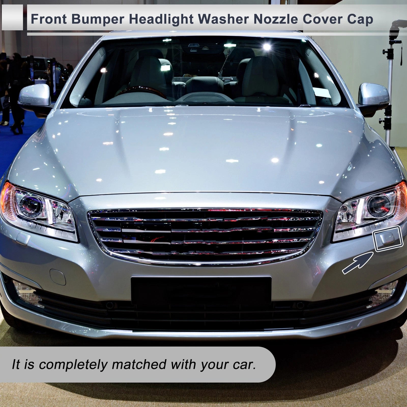 Headlight Washer Nozzle Cover Cap for Volvo S80 (2009–2015)