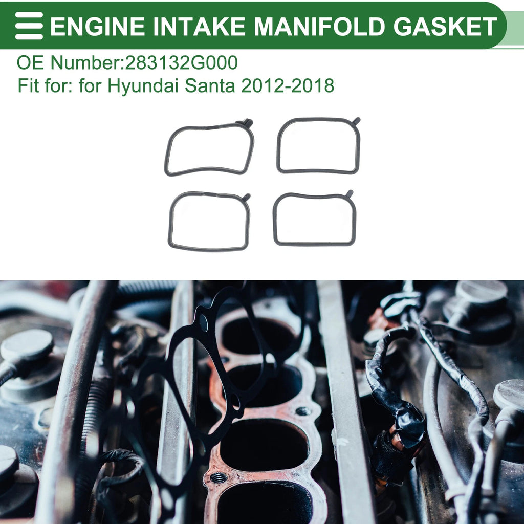 Engine Intake Manifold Gasket Replacement for Hyundai Santa (2012–2018)