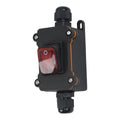 Inline Cord Switch 30A for Universal Use (IP65 Waterproof, Red Light)