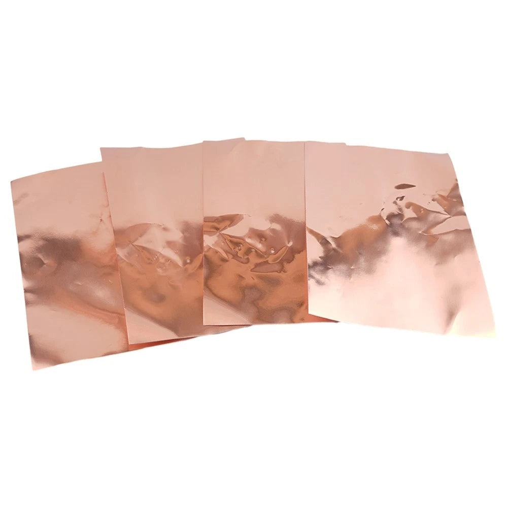 4pcs Copper Shielding Foil Tape for Guitar (30x20cm) Self-Adhesive Sheets