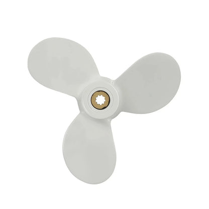 7.5" Diameter 8 Pitch RH Aluminum Propeller for Outboard (4HP 6HP)