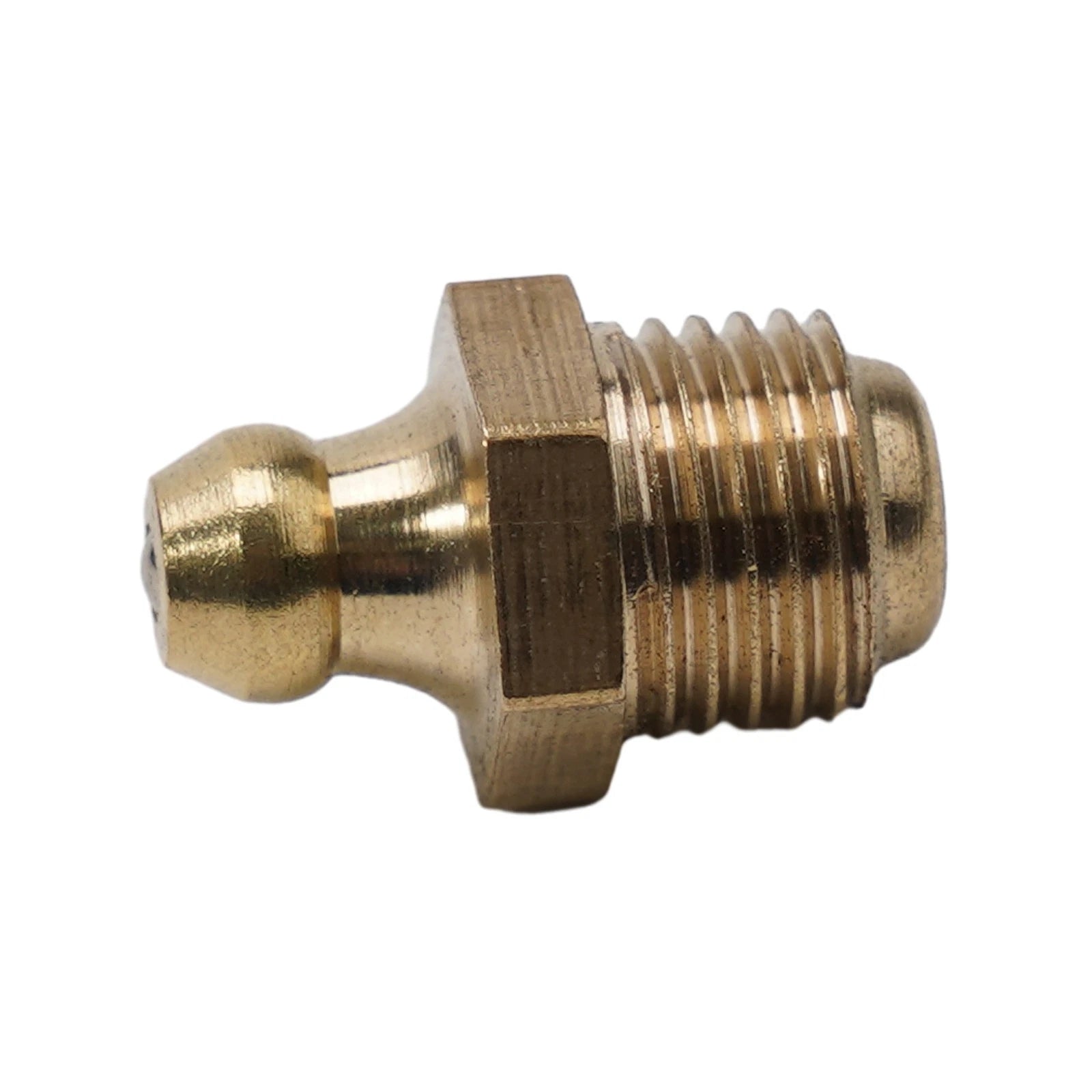 Set of 5 Brass Grease Fitting Accessories for M10 x 1mm Thread