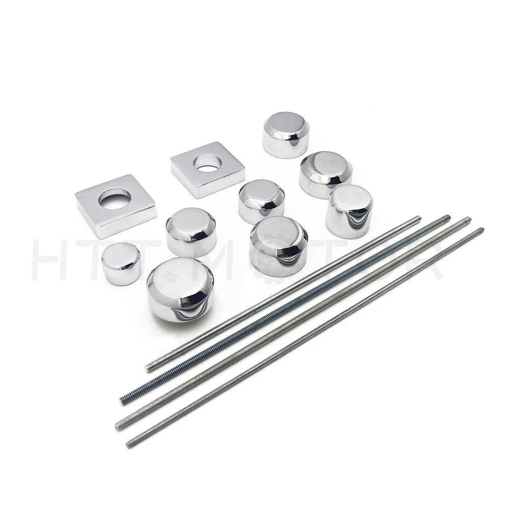Chrome Fork Axle Caps for Suzuki GSX-R 1300 R Hayabusa (1999–2011)
