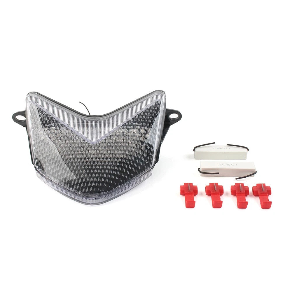 Clear LED Tail Light Turn Signals for Kawasaki ZX-10R (2006–2007)
