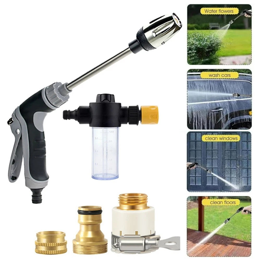 High Pressure Car Cleaning Sprinkler Nozzle with Multiple Spray Patterns