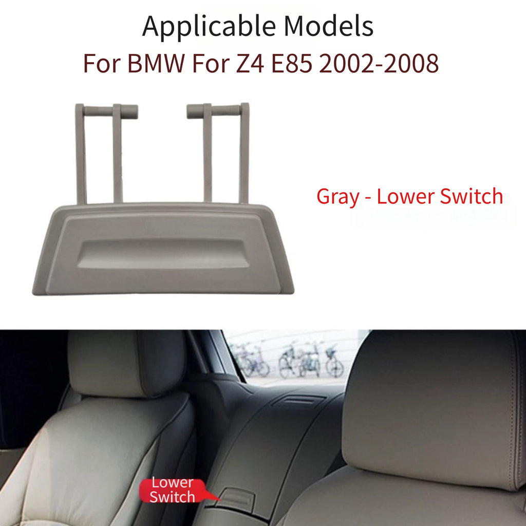 ABS Plastic Rear Center Console Tray Switch Handle for BMW Z4 (2003–2008)