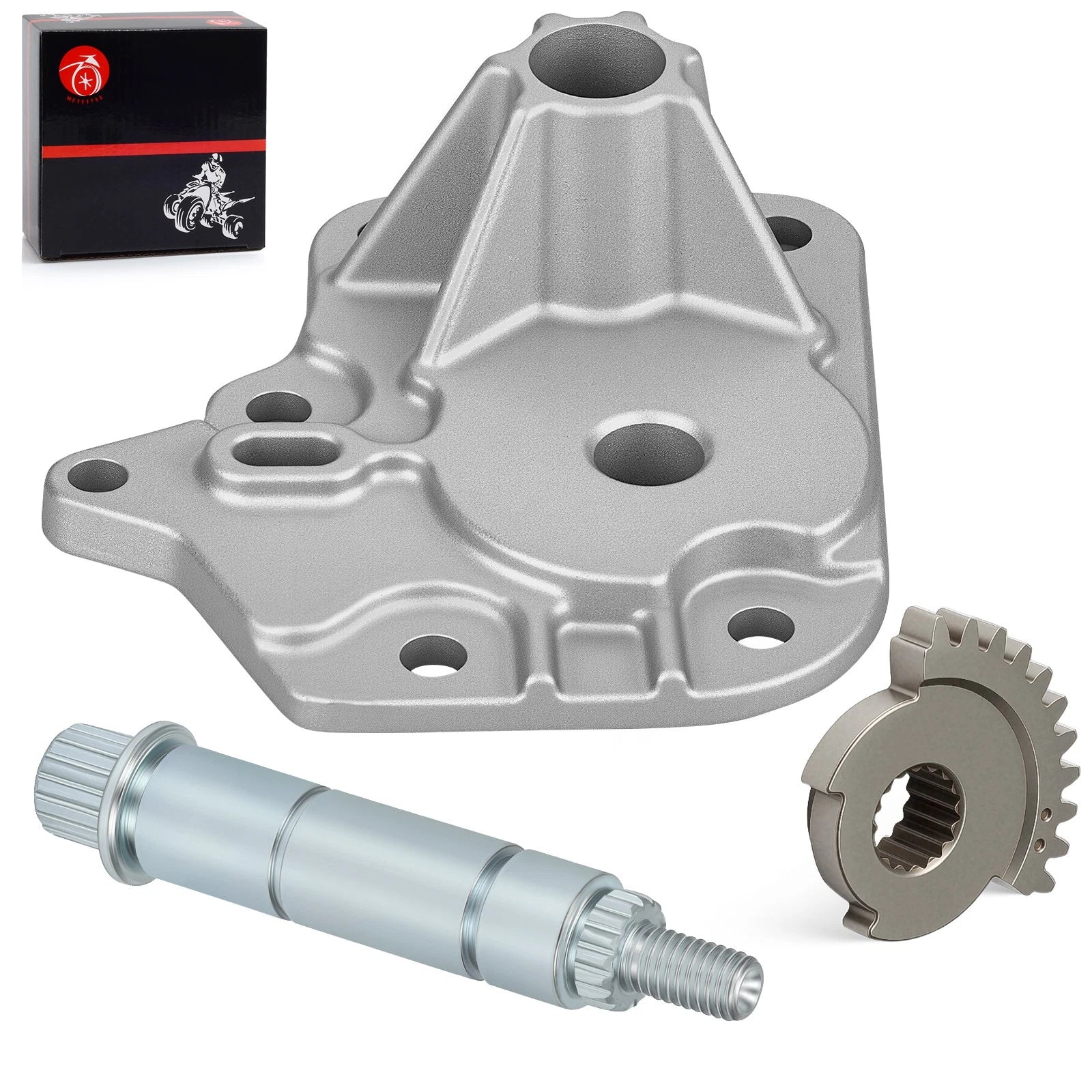 Gearcase Cover & Selector & Shift Shaft for Polaris (3233832, 3235238, 3234188)