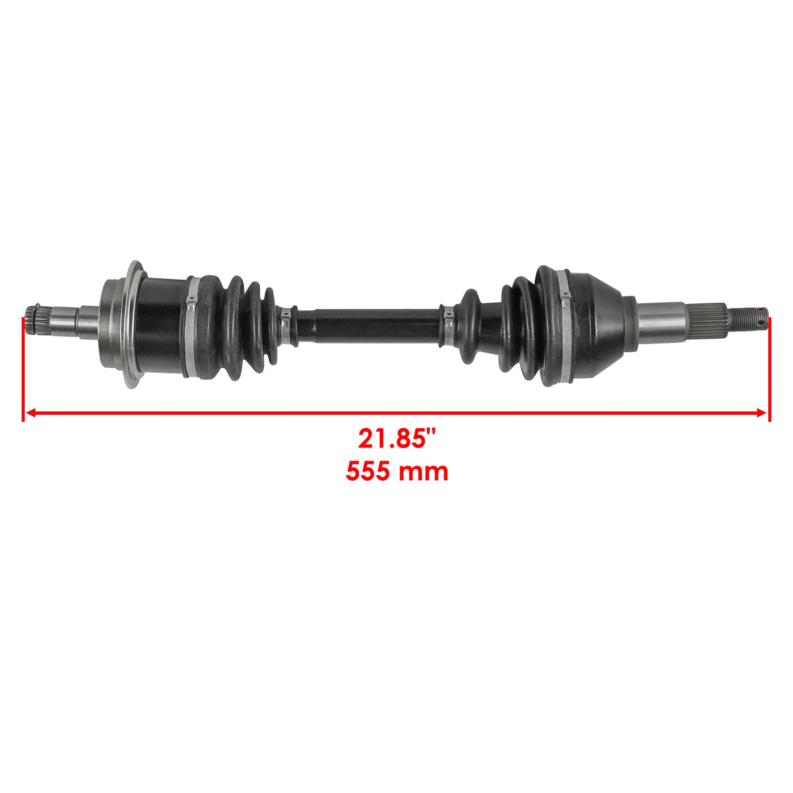Caltric Front Left CV Joint Axle Replacement for Can-Am Outlander Max 850 4x4 (2016–2018)