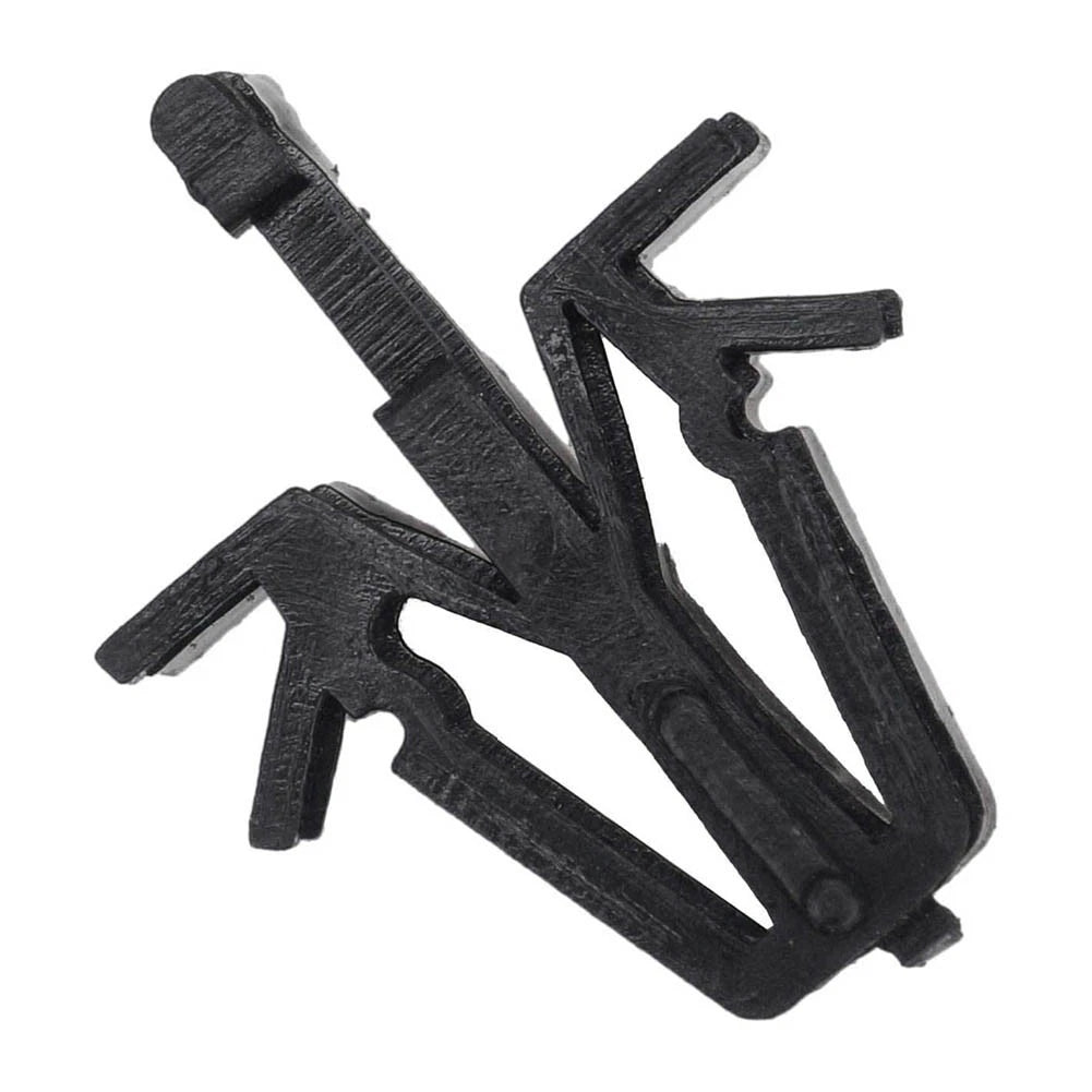 10X Clasp Fastener for Automotive Black Plastic