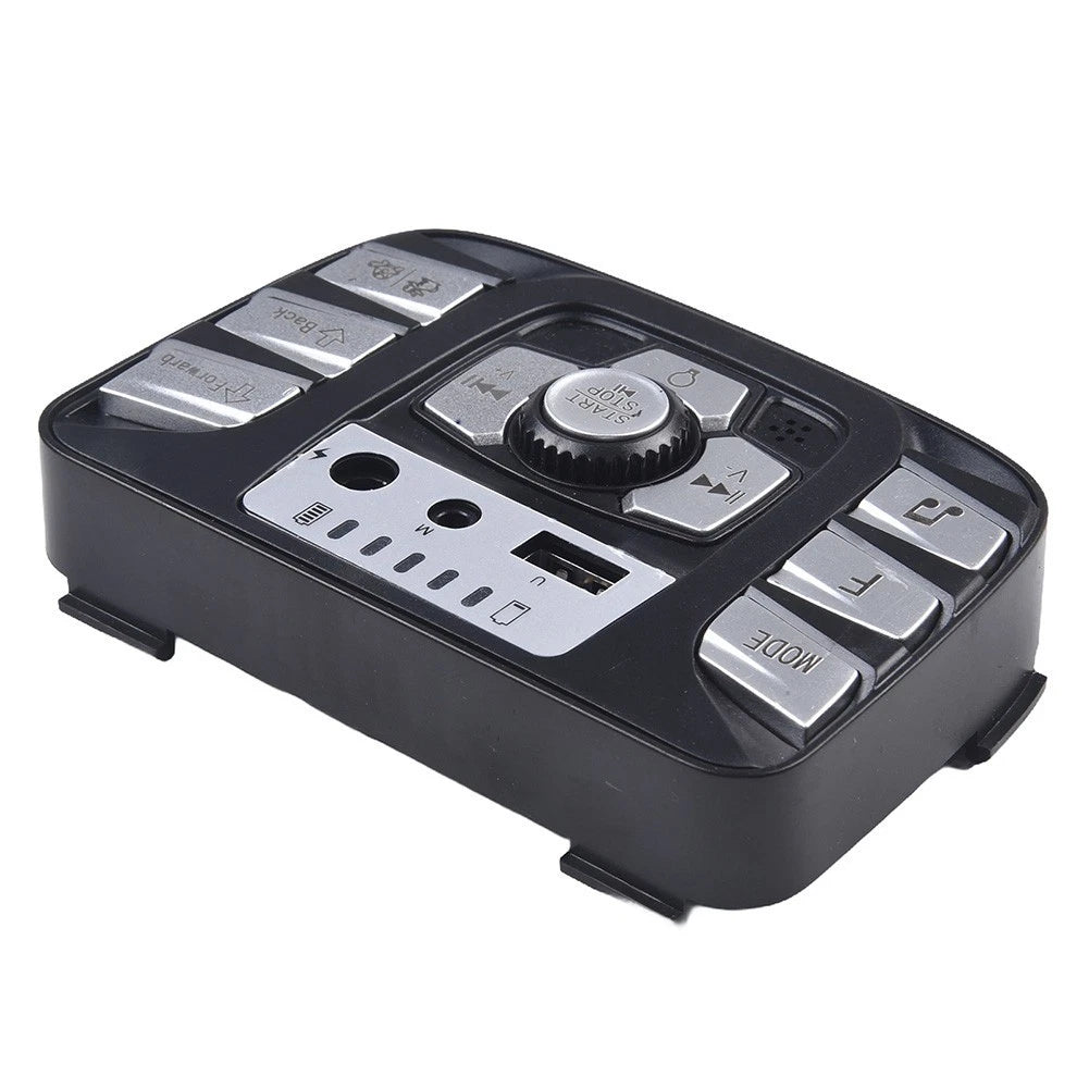 Multifunctional Music Power Monitor for 12V/24V Strollers