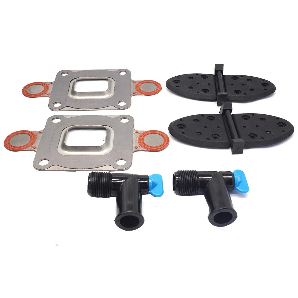 Exhaust Manifold Kit 32-14358T for MerCruiser GM V8 S.B. Dry Joint (2002–2004)