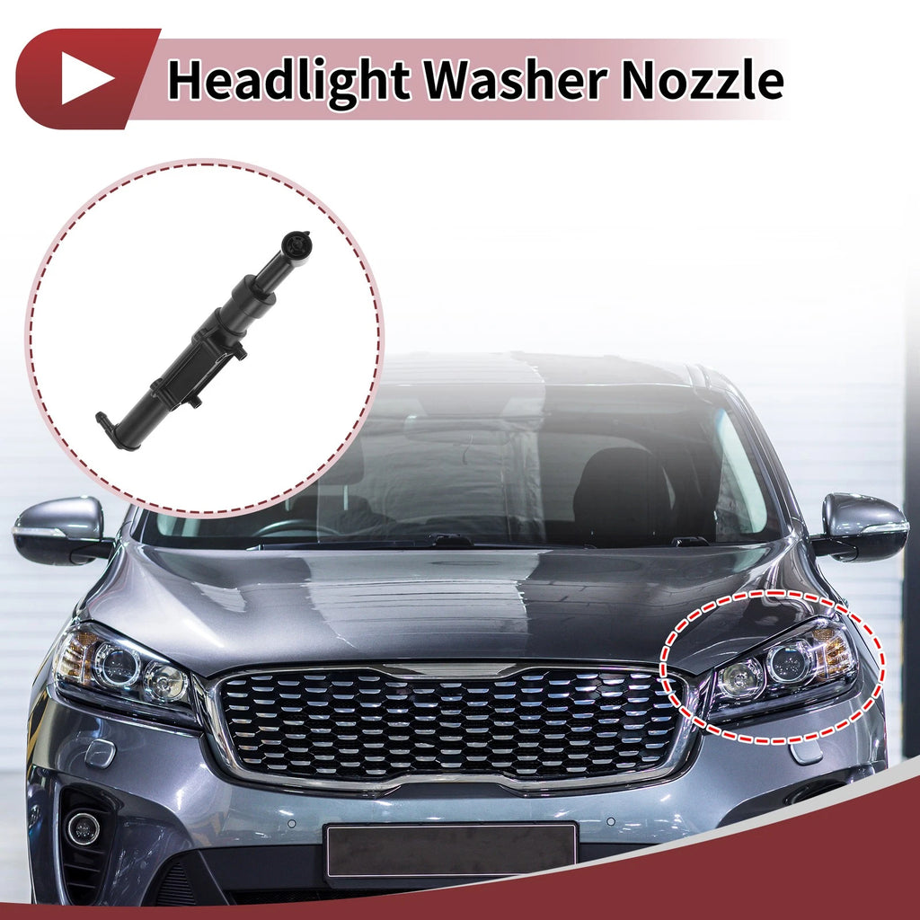 Front Driver Side Headlight Washer Nozzle for Volvo XC60 (2014–2018) No. 31416218