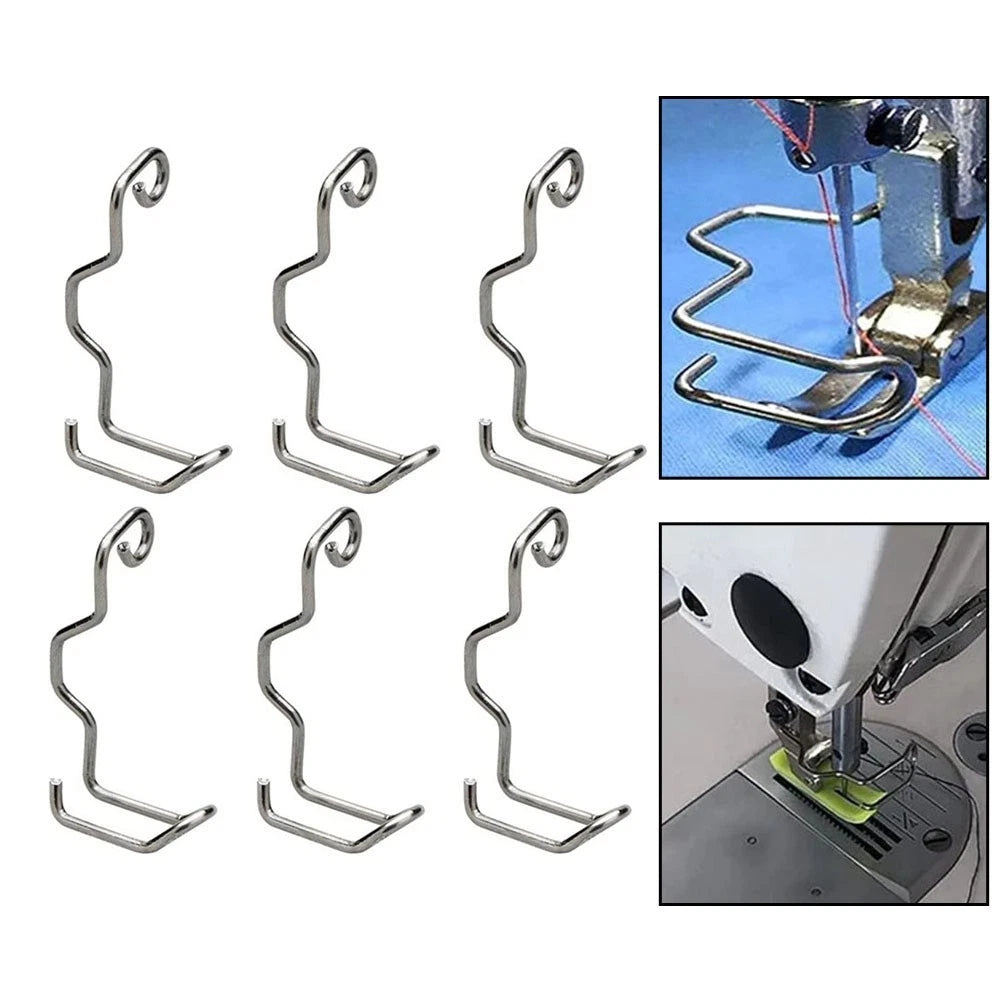 Set of 6 Metal Finger Guards for Flatbed Sewing Machine