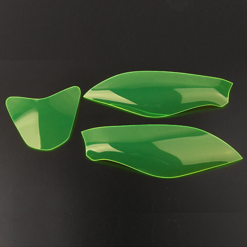 Front Headlight Guard Shield Lens Cover for Aprilia RSV4 (2011–2014) Green