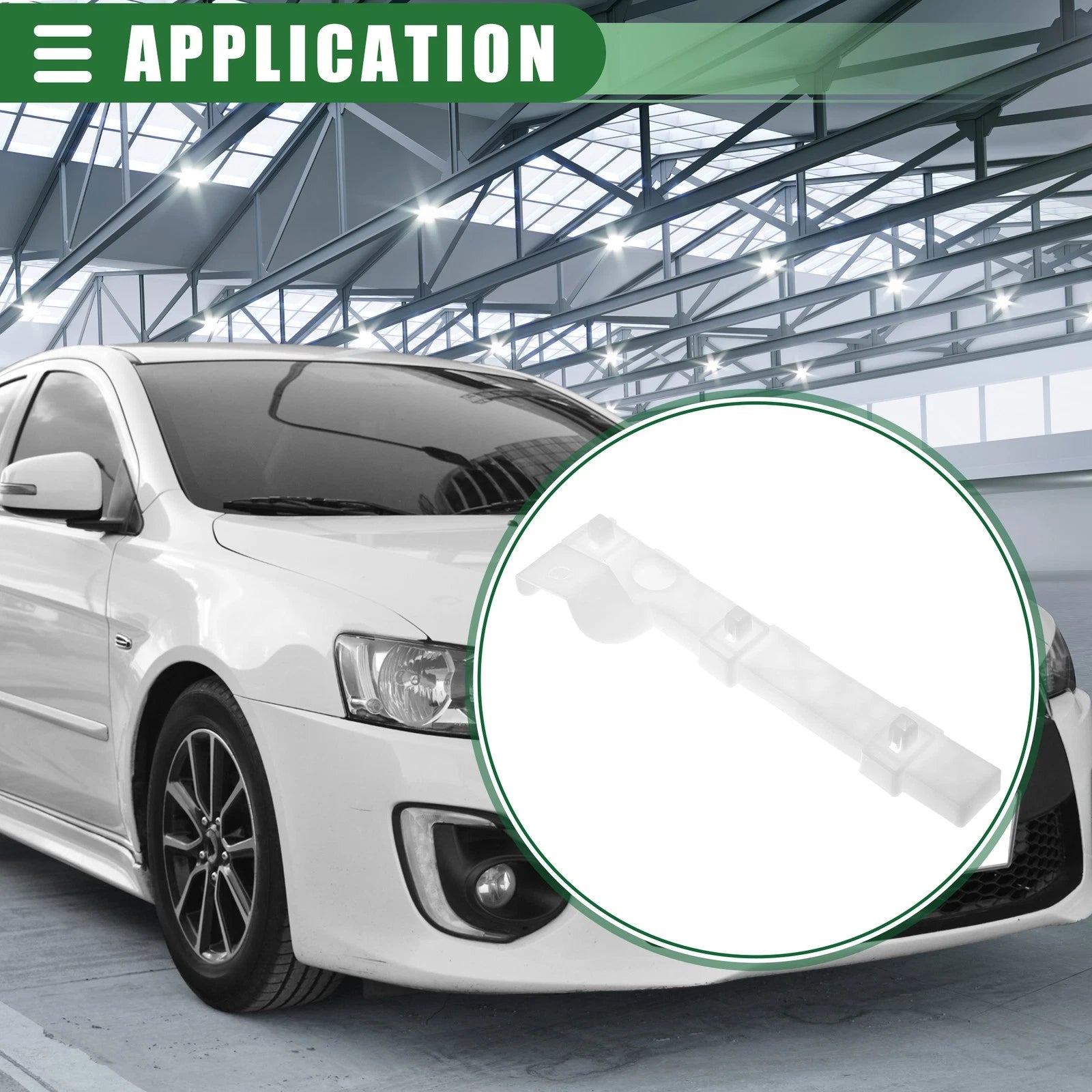 Front Right Bumper Bracket Replacement for Mitsubishi Lancer (2008–2017)