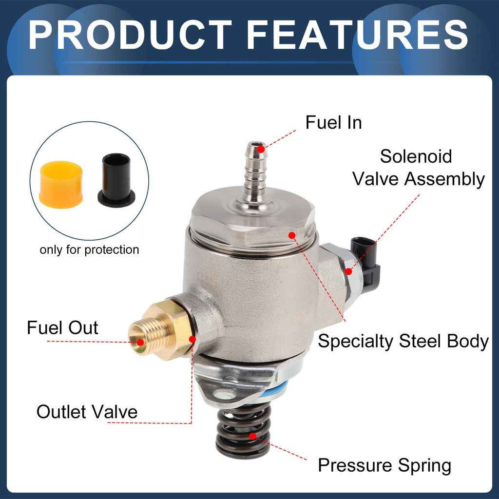 High Pressure Fuel Pump Replacement for Audi A4 2010–2016