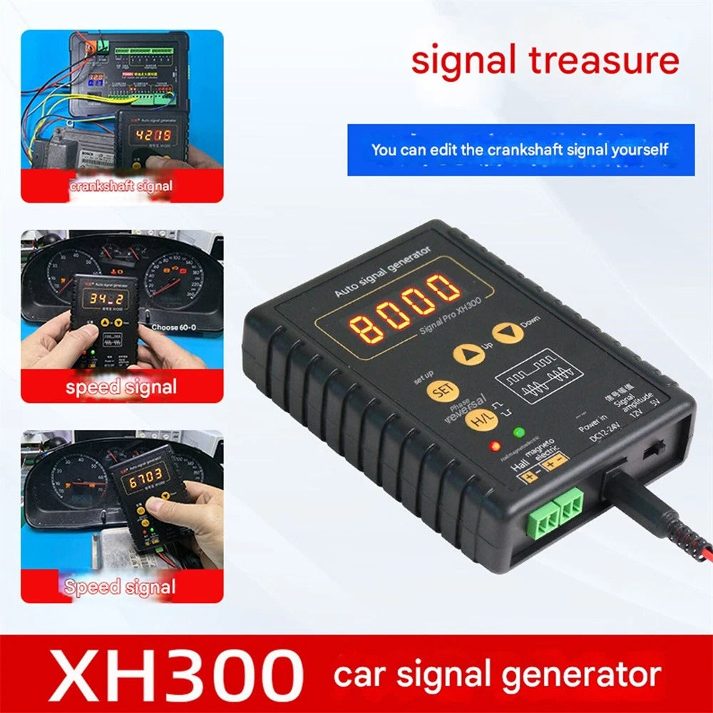 Sensor Simulator Tester for Automotive Signal Generation (2-8000Hz)