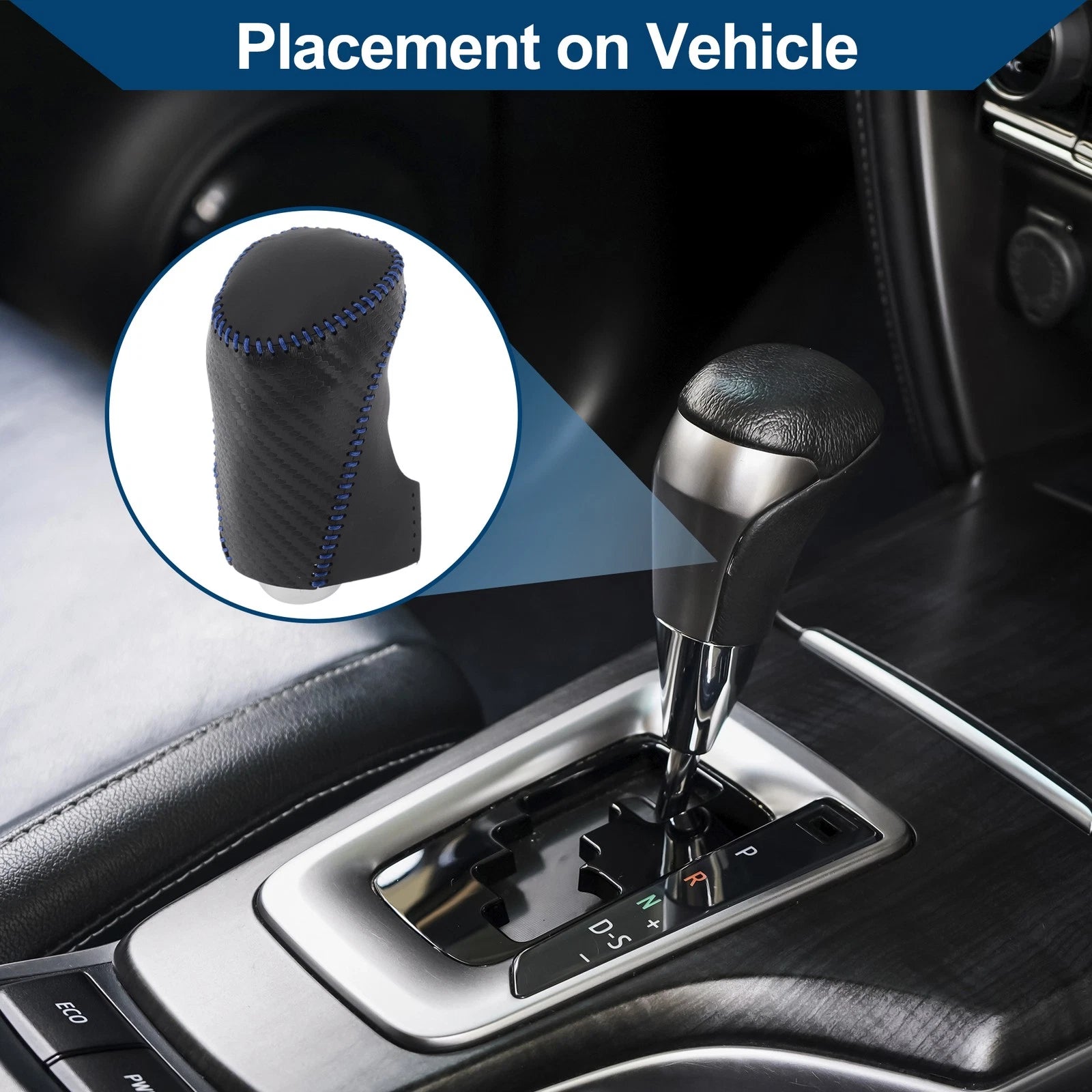 Gear Shift Knob Cover Replacement for Chevrolet Malibu (2012–2020)