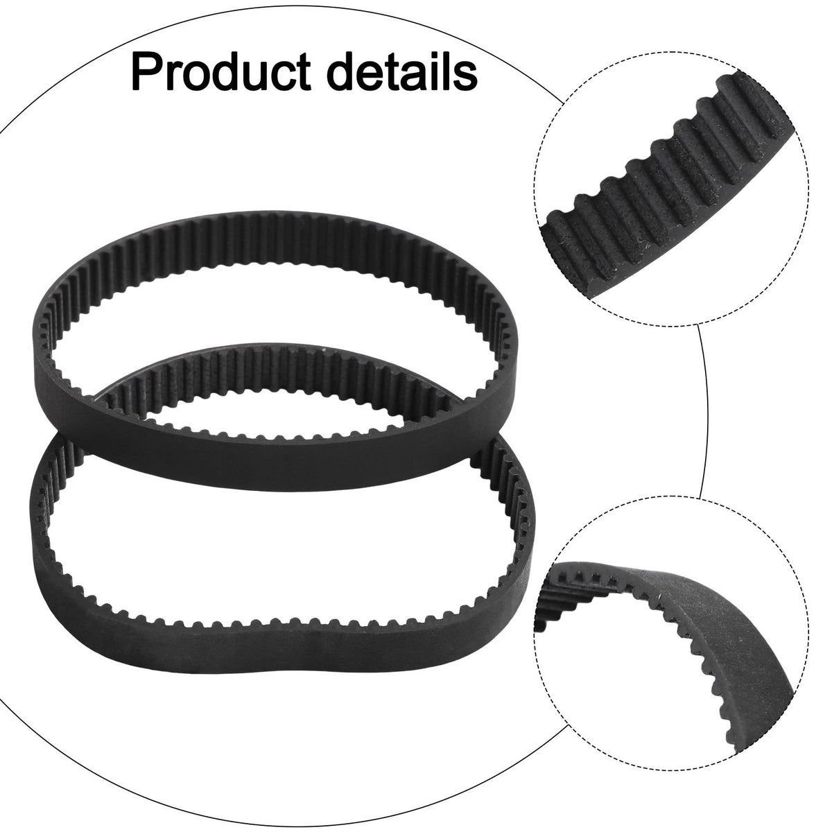 2X Timing Belt Planer for Bosch GHO18 V-LI (14.4V, 1500/2000)
