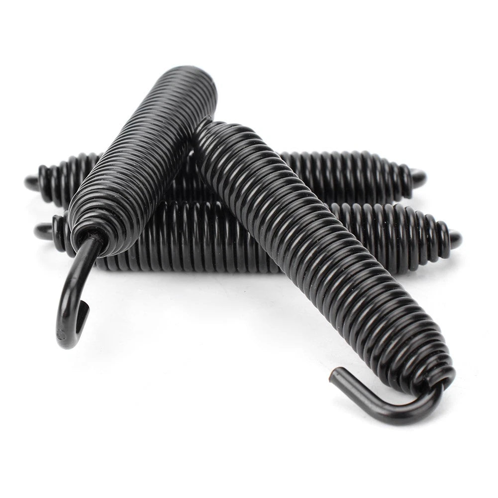 2X Stainless Header Exhaust Springs for Universal Applications (83mm)