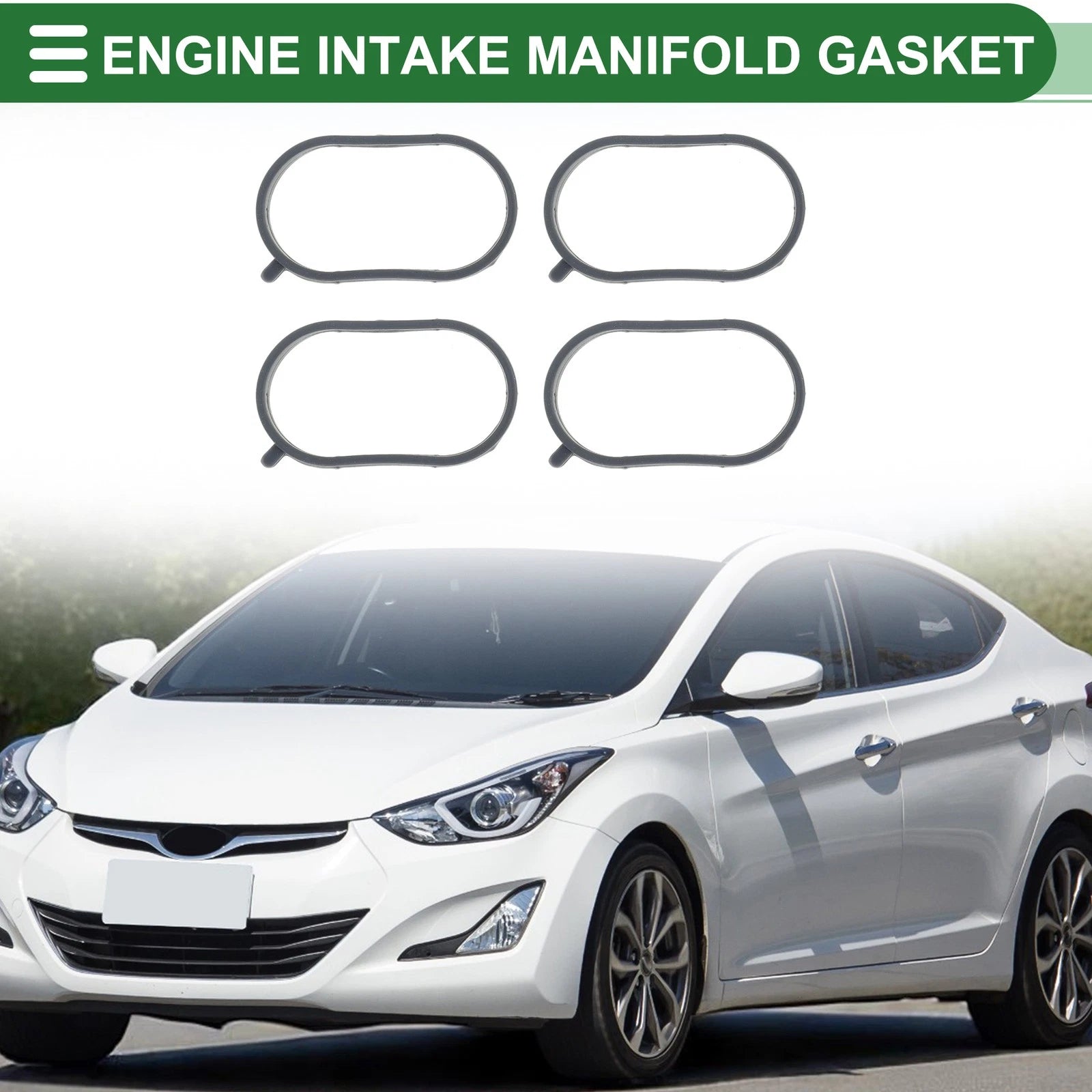Engine Intake Manifold Gasket Replacement for Hyundai Elantra (2010–2016)