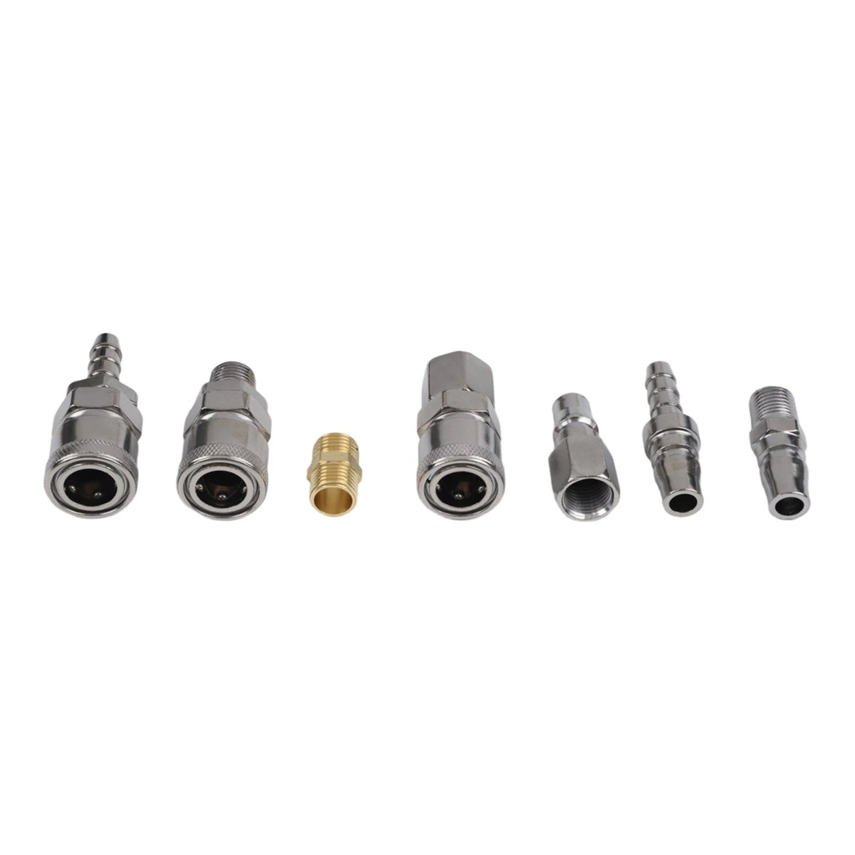 18pcs Quick Connect Air Tool Connectors Set Tinned Iron Build