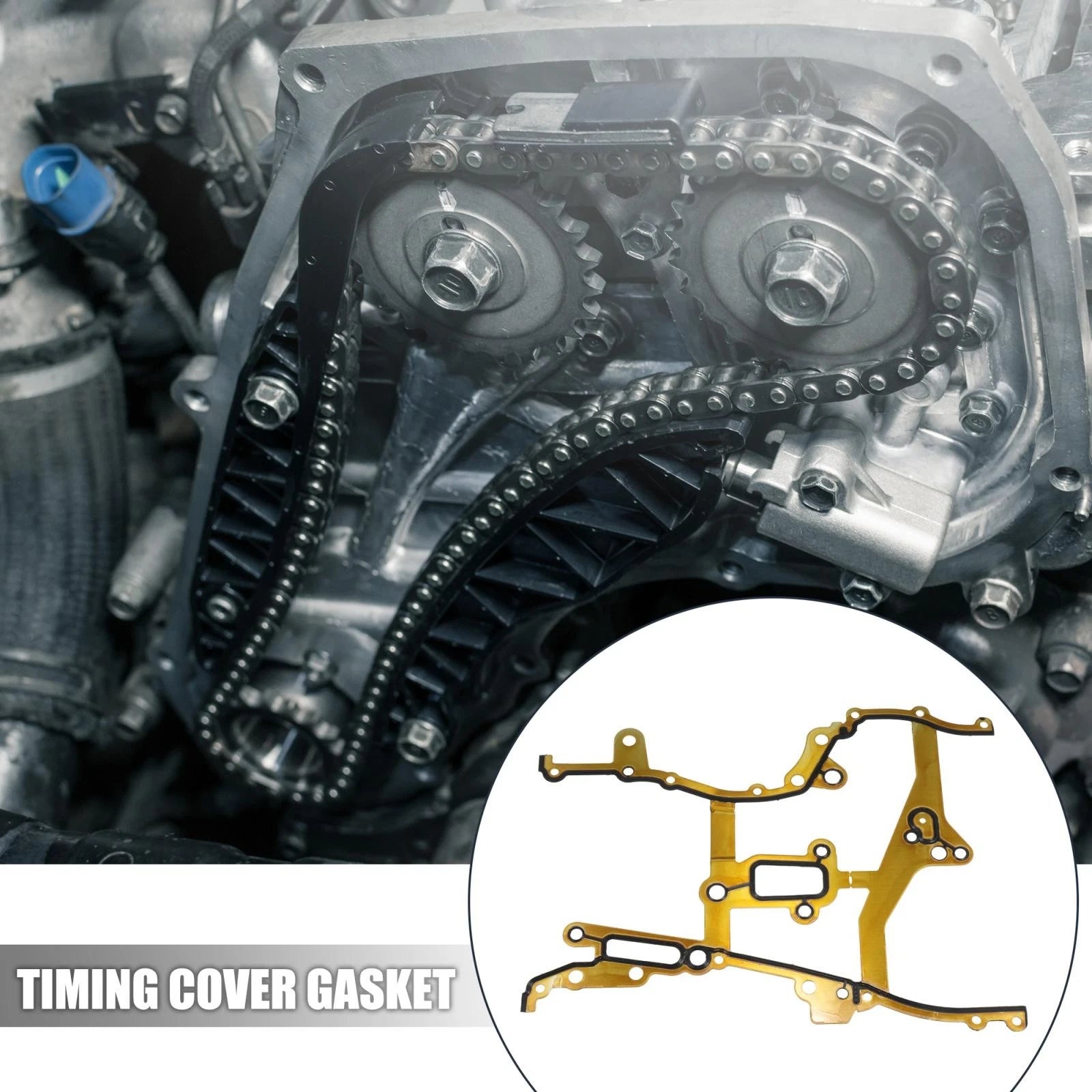 Timing Cover Seal Gaskets Replacement for Buick Encore Chevrolet Cruze (2011–2017)
