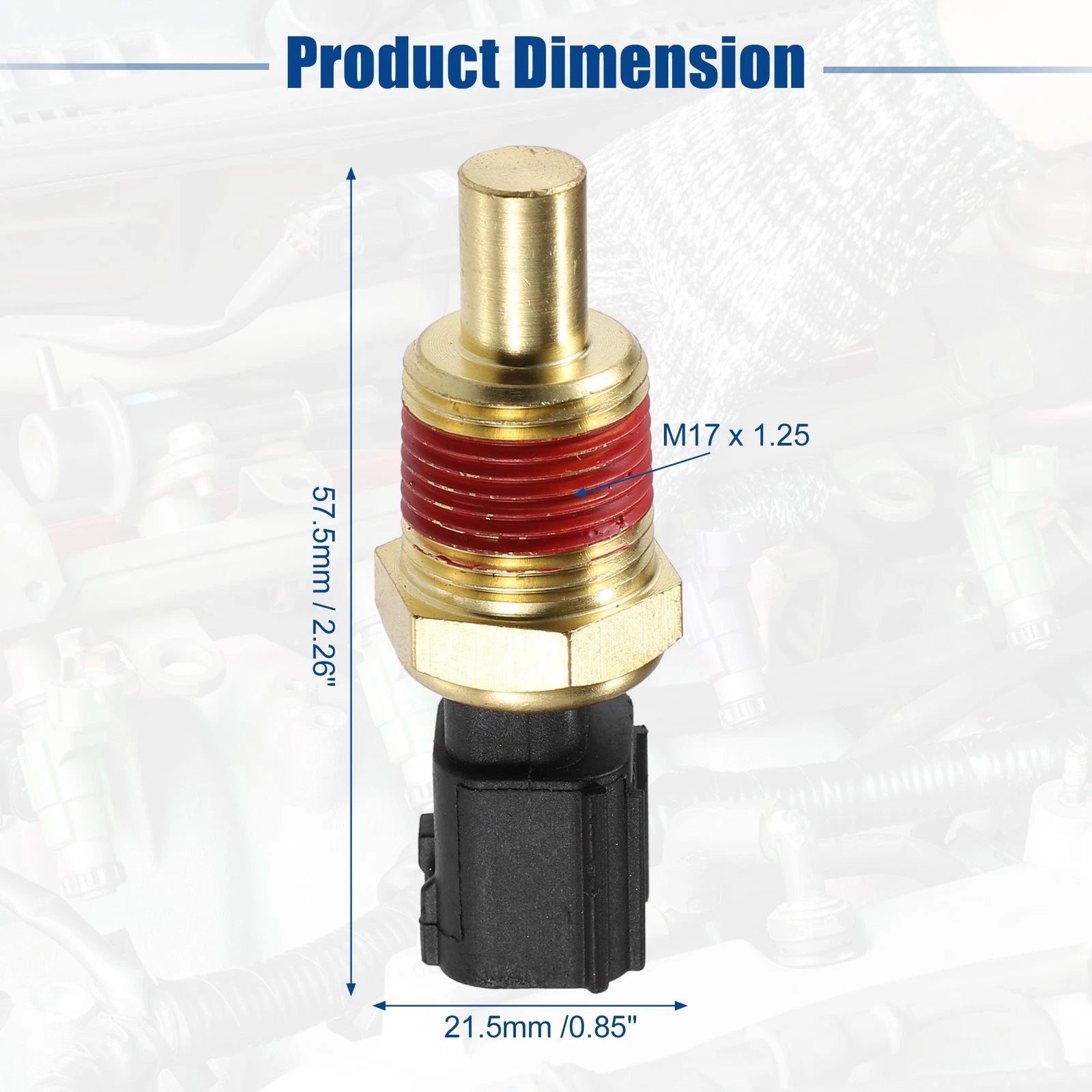 Engine Coolant Temperature Sensor for Chrysler 200 (2012–2014) No. 05033314AA